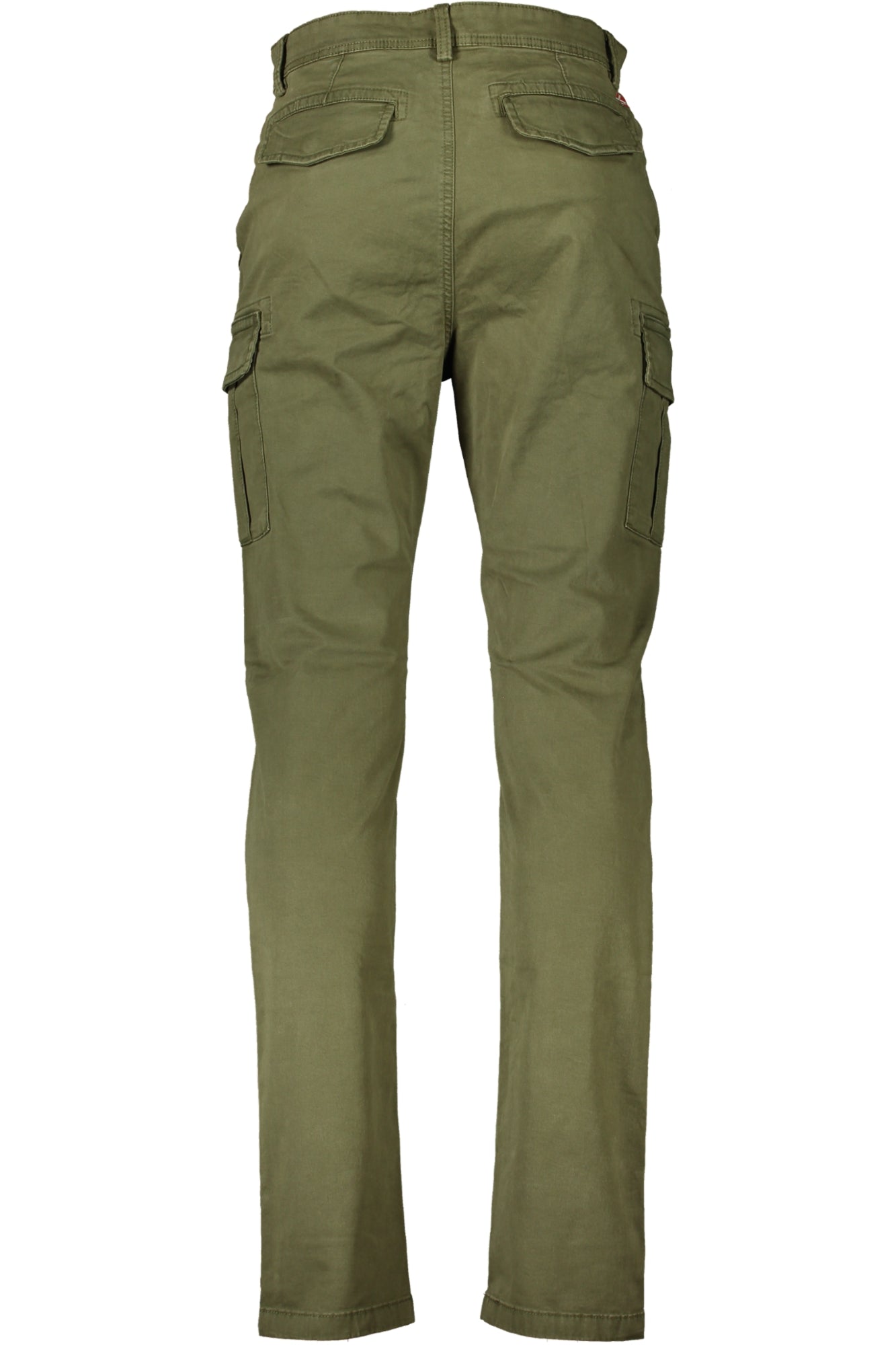 NAPAPIJRI Herrenhose – Grüne Freizeithose mit 4 Taschen für Herbst/Winter Grün