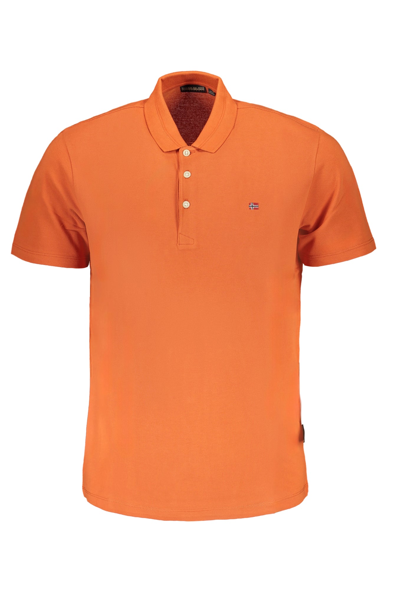 NAPAPIJRI ORANGES KURZÄRMELIGES POLOSHIRT FÜR HERREN Hauptbild