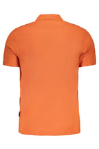 NAPAPIJRI ORANGES KURZÄRMELIGES POLOSHIRT FÜR HERREN