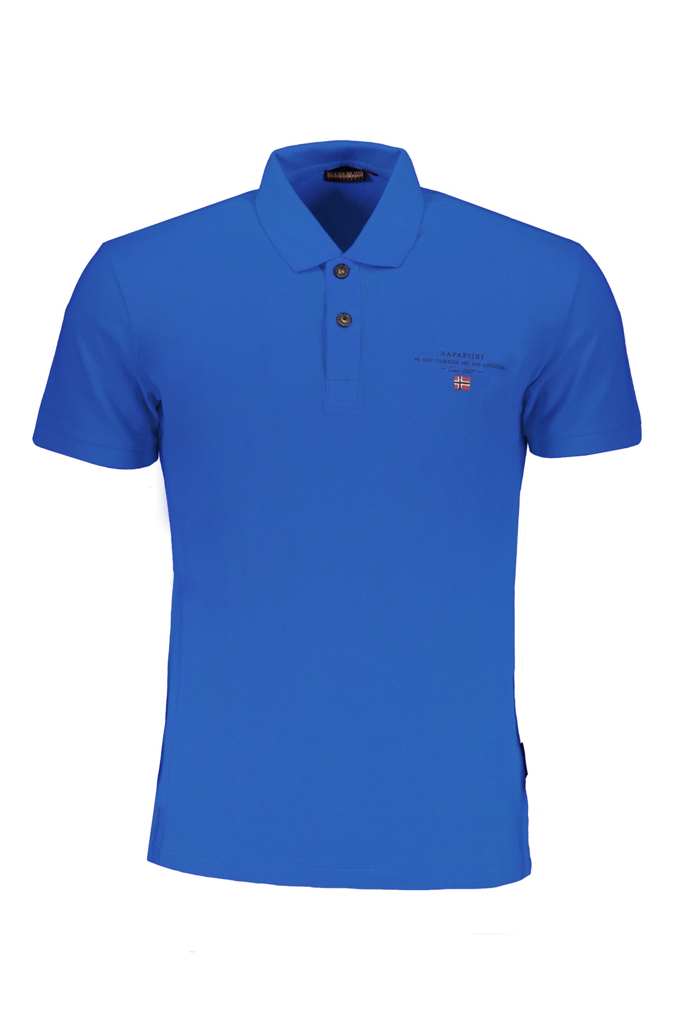 NAPAPIJRI HERREN-KURZÄRMELIGES POLOSHIRT BLAU Hauptbild