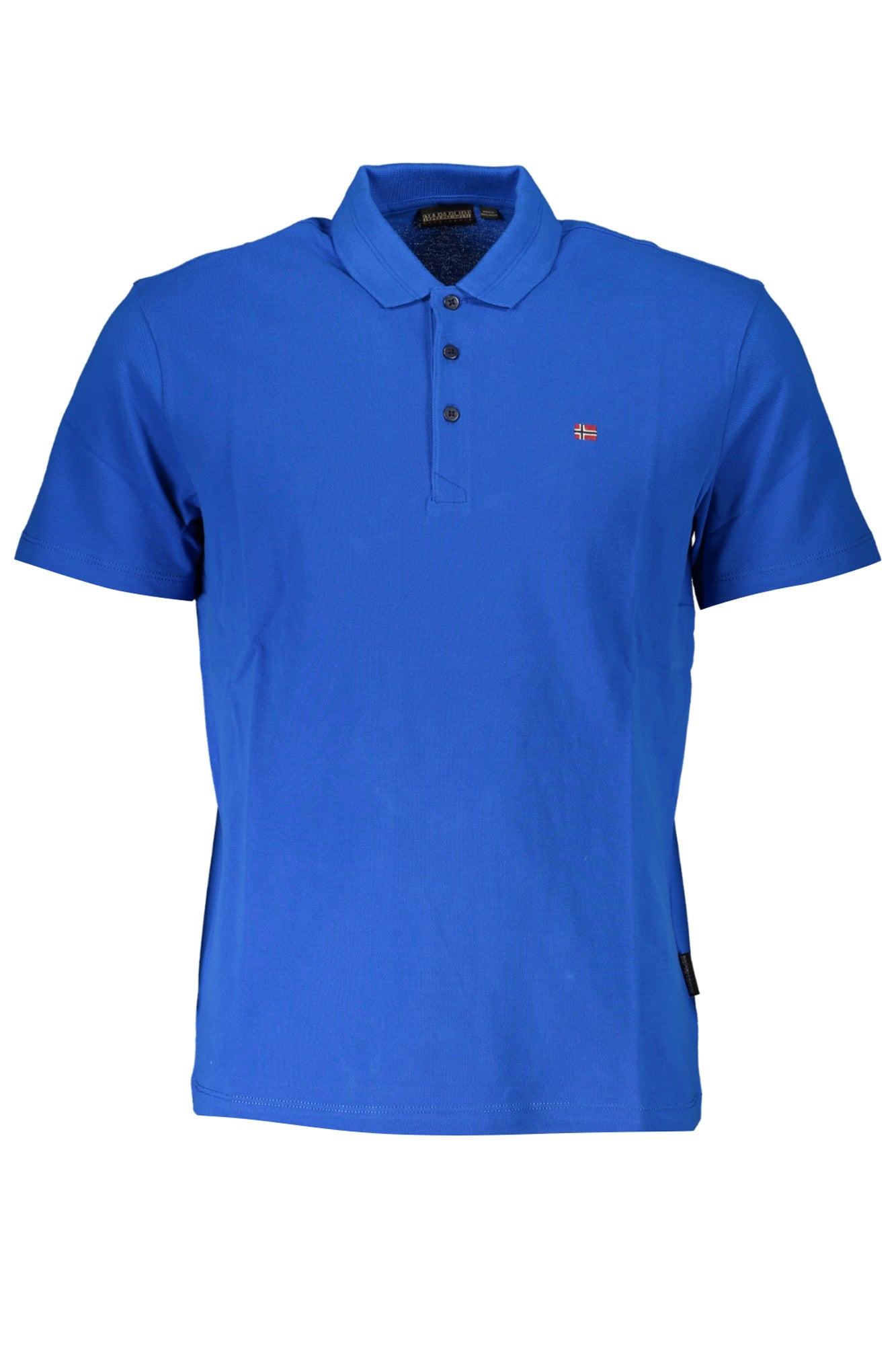 NAPAPIJRI HERREN-KURZÄRMELIGES POLOSHIRT BLAU Hauptbild