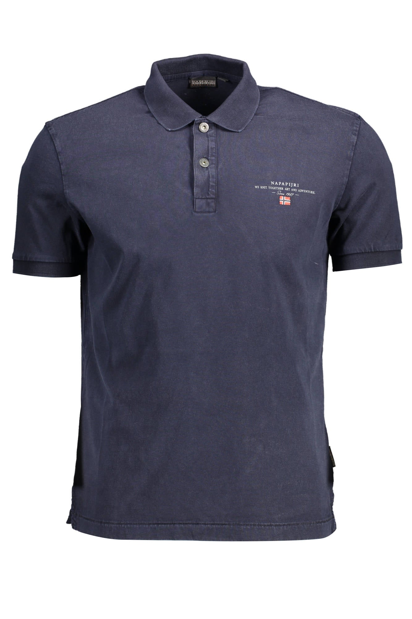 NAPAPIJRI Poloshirt Herren – Kurzarm Polo Blau mit Logo | soulluna.de Blau