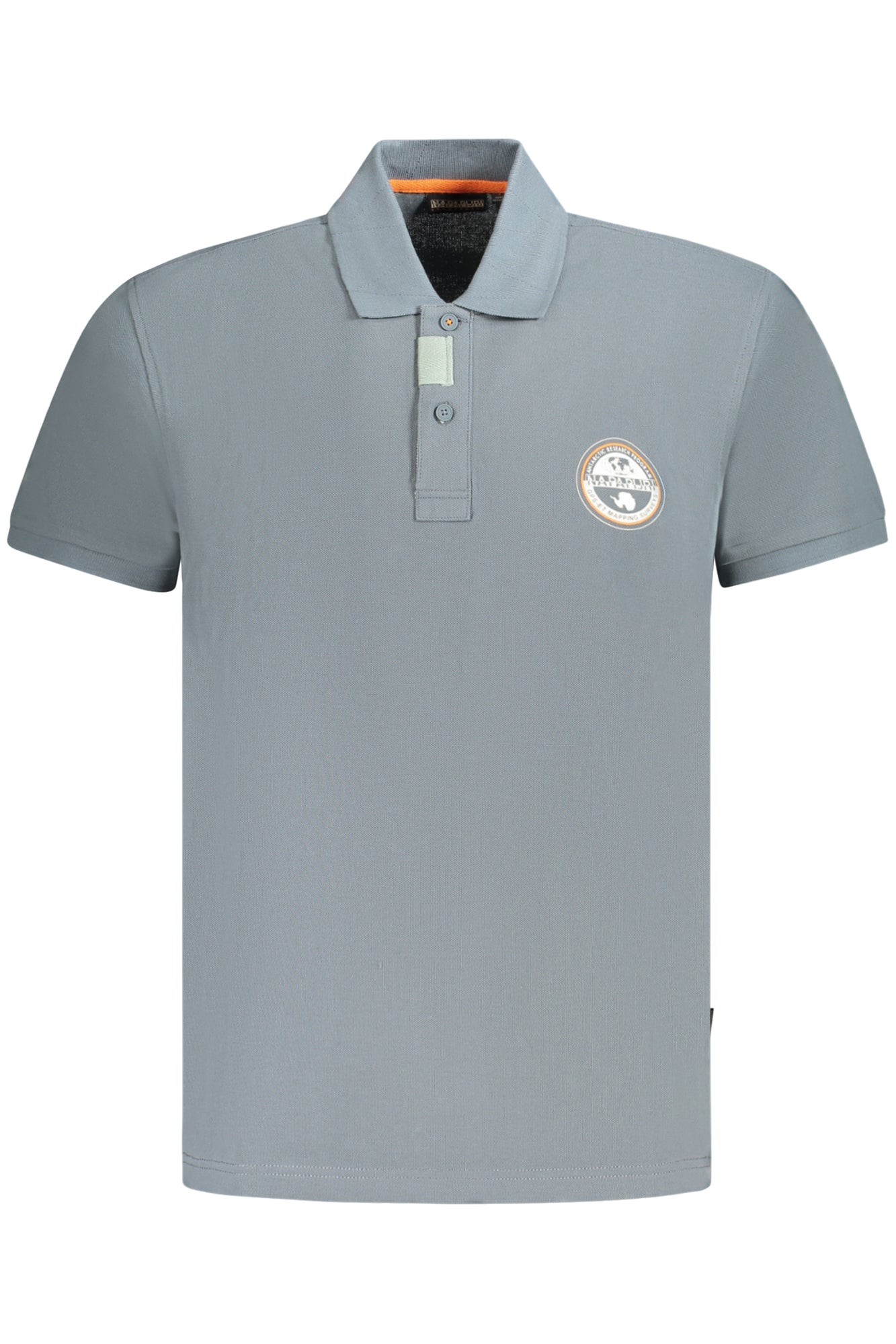 NAPAPIJRI Poloshirt Herren – Kurzarm-Shirt in Rot mit Logo-Druck | soulluna.de Grau