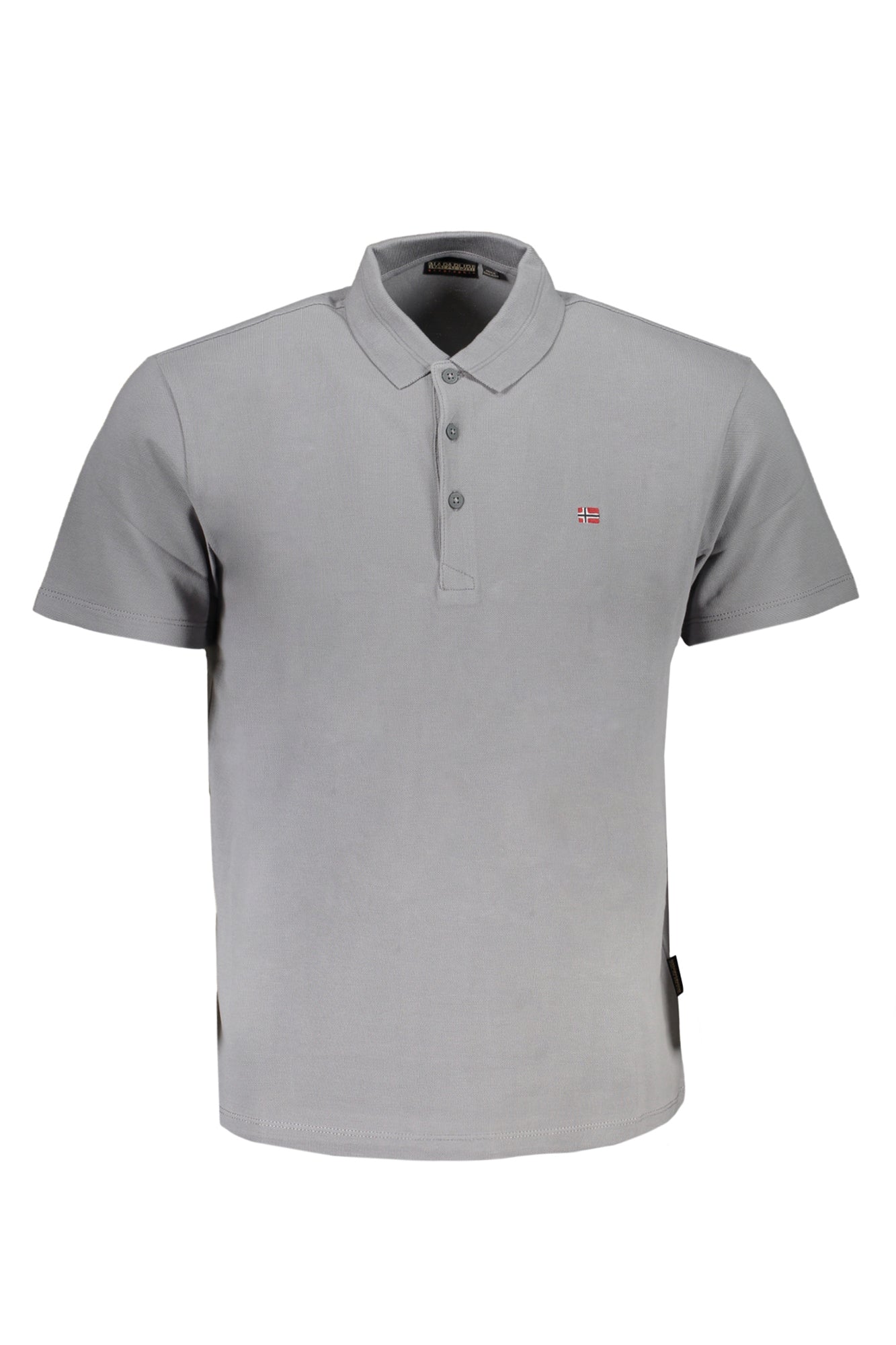 GRAUES KURZÄRMELIGES POLOSHIRT FÜR HERREN VON NAPAPIJRI