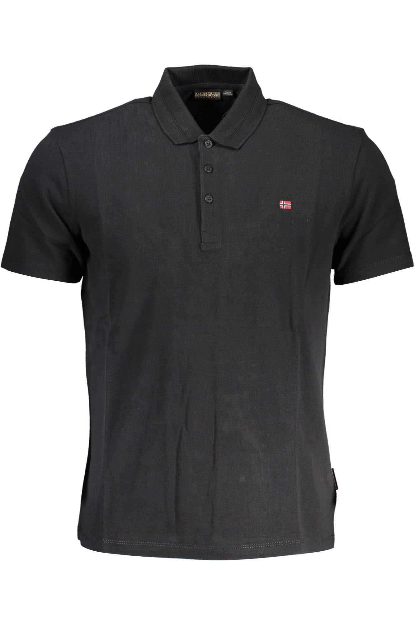 Napapijri Polo Kurzarm Herren Schwarz Schwarz