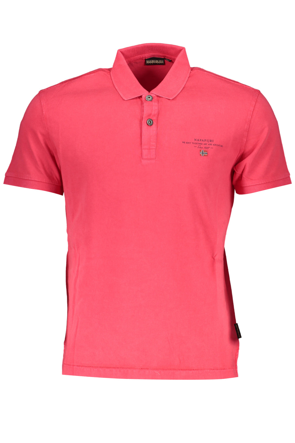 NAPAPIJRI HERREN-KURZÄRMELIGES POLOSHIRT ROSA