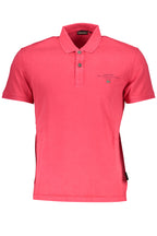 NAPAPIJRI HERREN-KURZÄRMELIGES POLOSHIRT ROSA