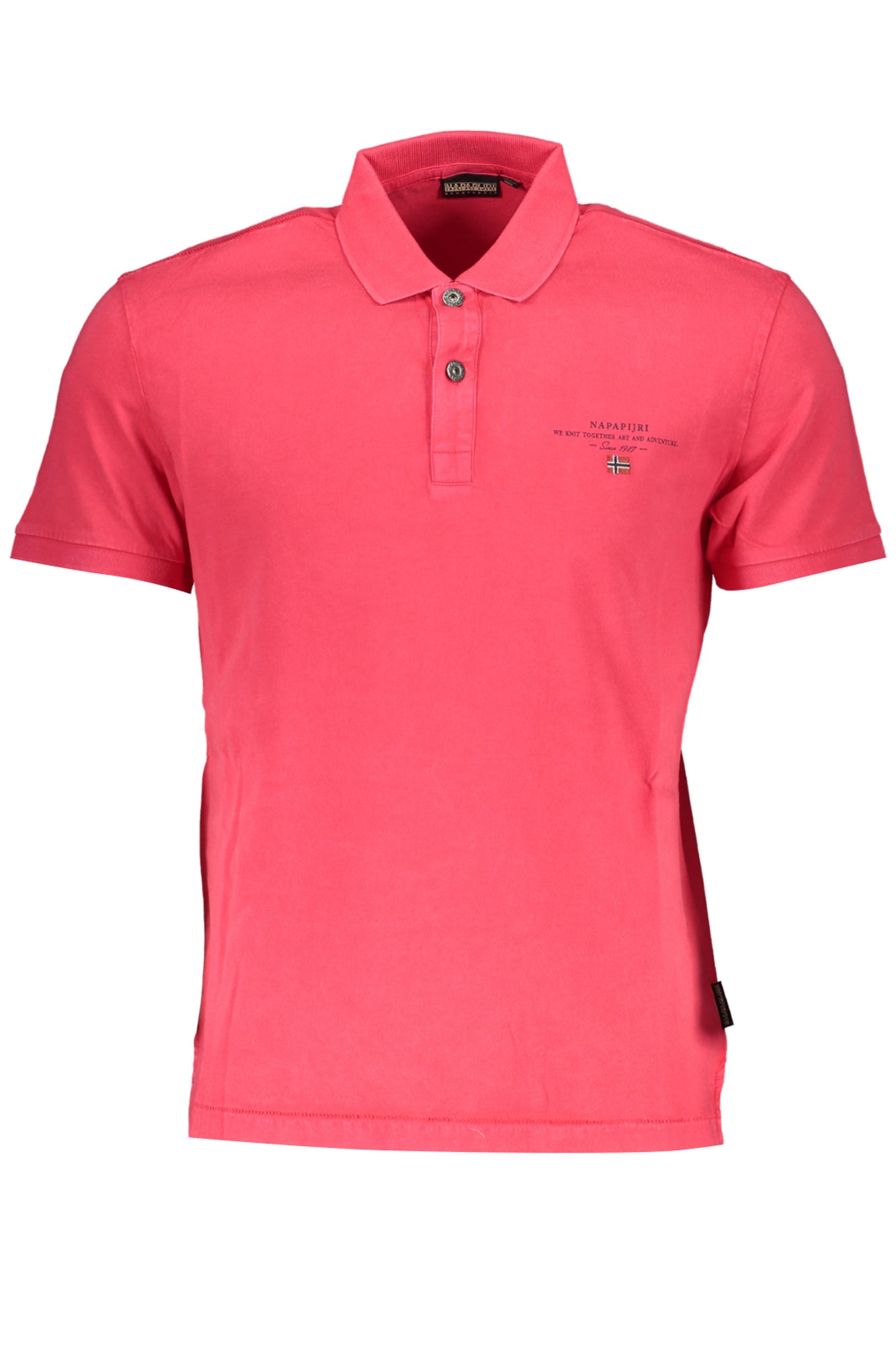 NAPAPIJRI HERREN-KURZÄRMELIGES POLOSHIRT ROSA