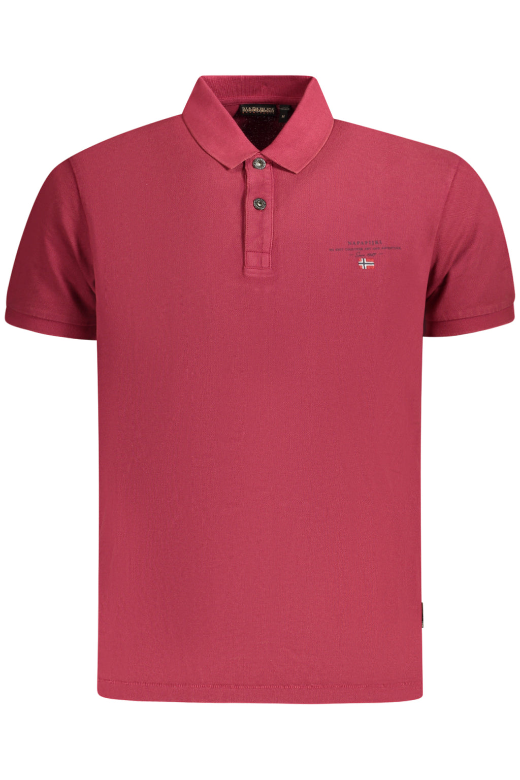 Napapijri Herren-Kurzarm-Poloshirt Rot