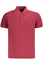 Napapijri Herren-Kurzarm-Poloshirt Rot