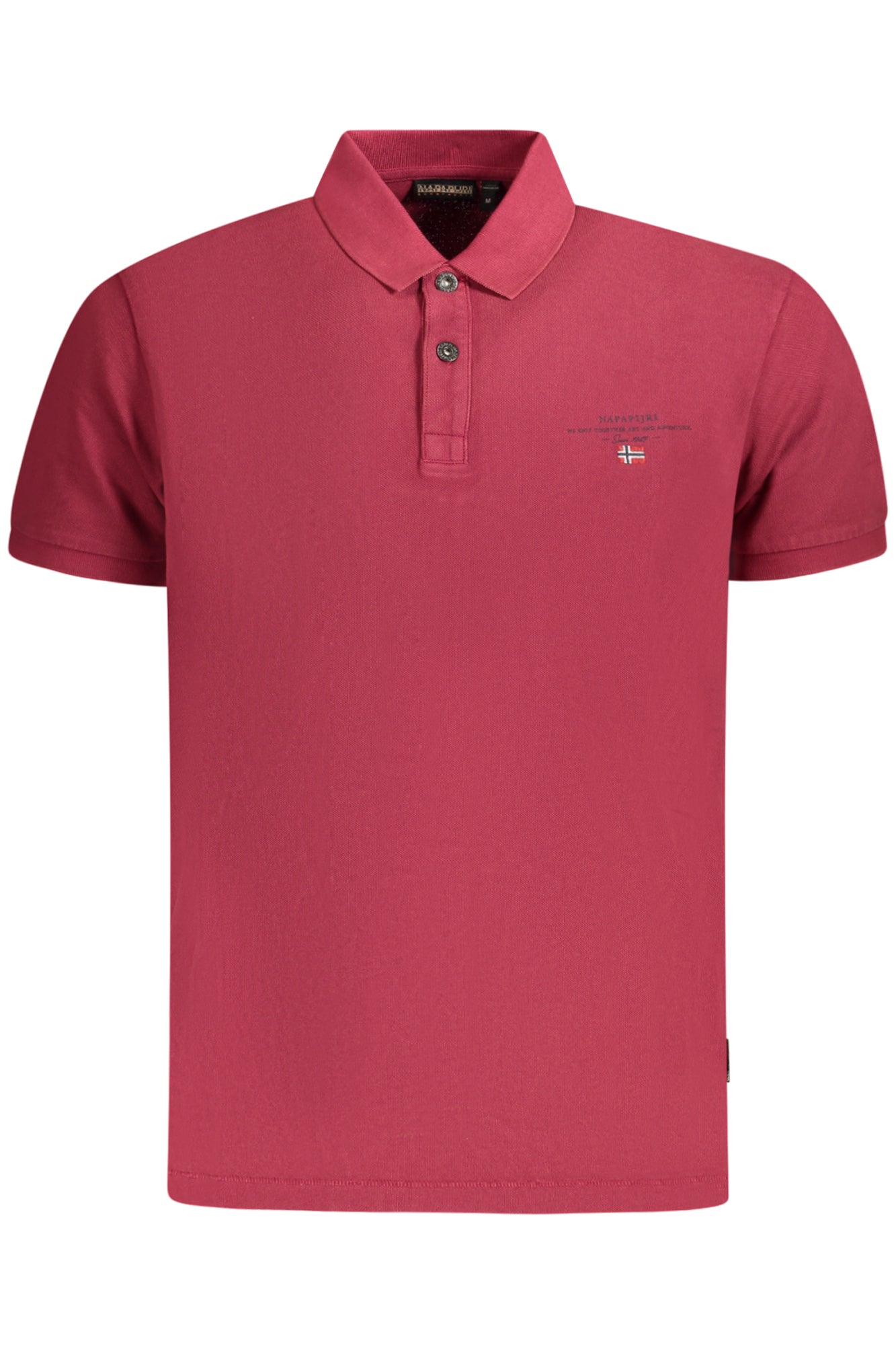 Napapijri Herren-Kurzarm-Poloshirt Rot