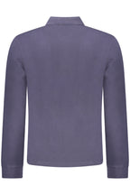 Napapijri Herren Langarm-Poloshirt, Blau