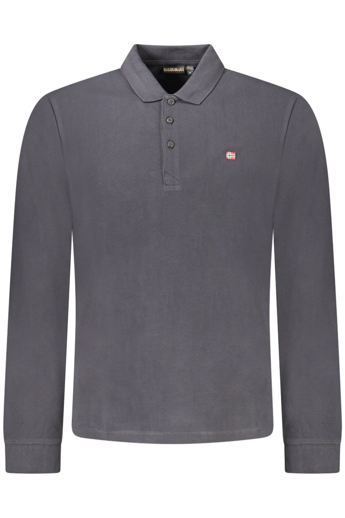 NAPAPIJRI Herren Poloshirts – Langarm günstig online kaufen Schwarz