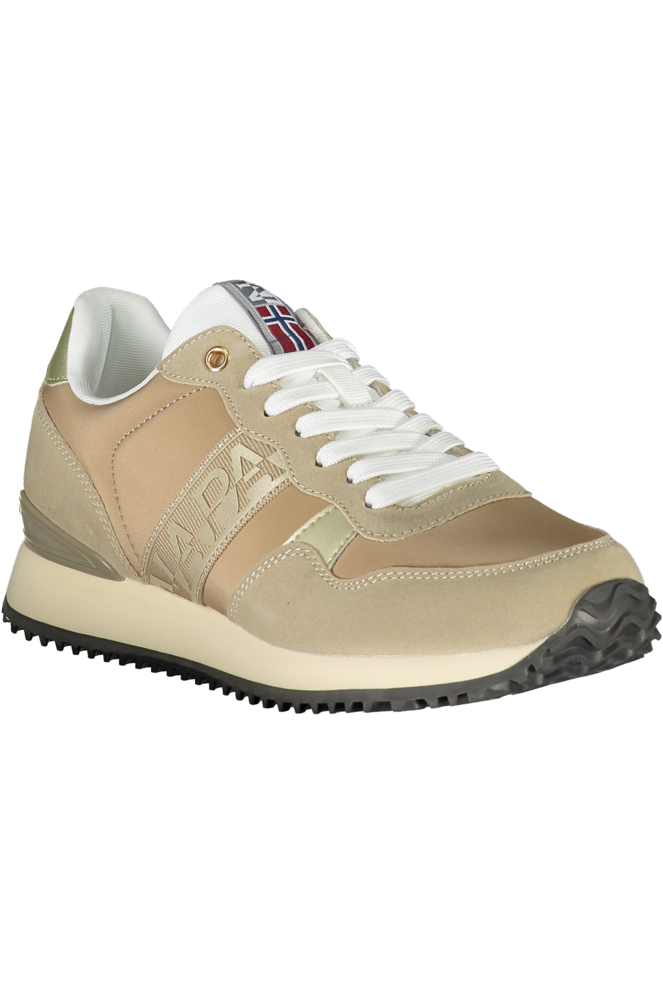 Napapijri Schuhe Damen – Weisse Sportschuhe für Herbst/Winter | Soulluna.de Beige