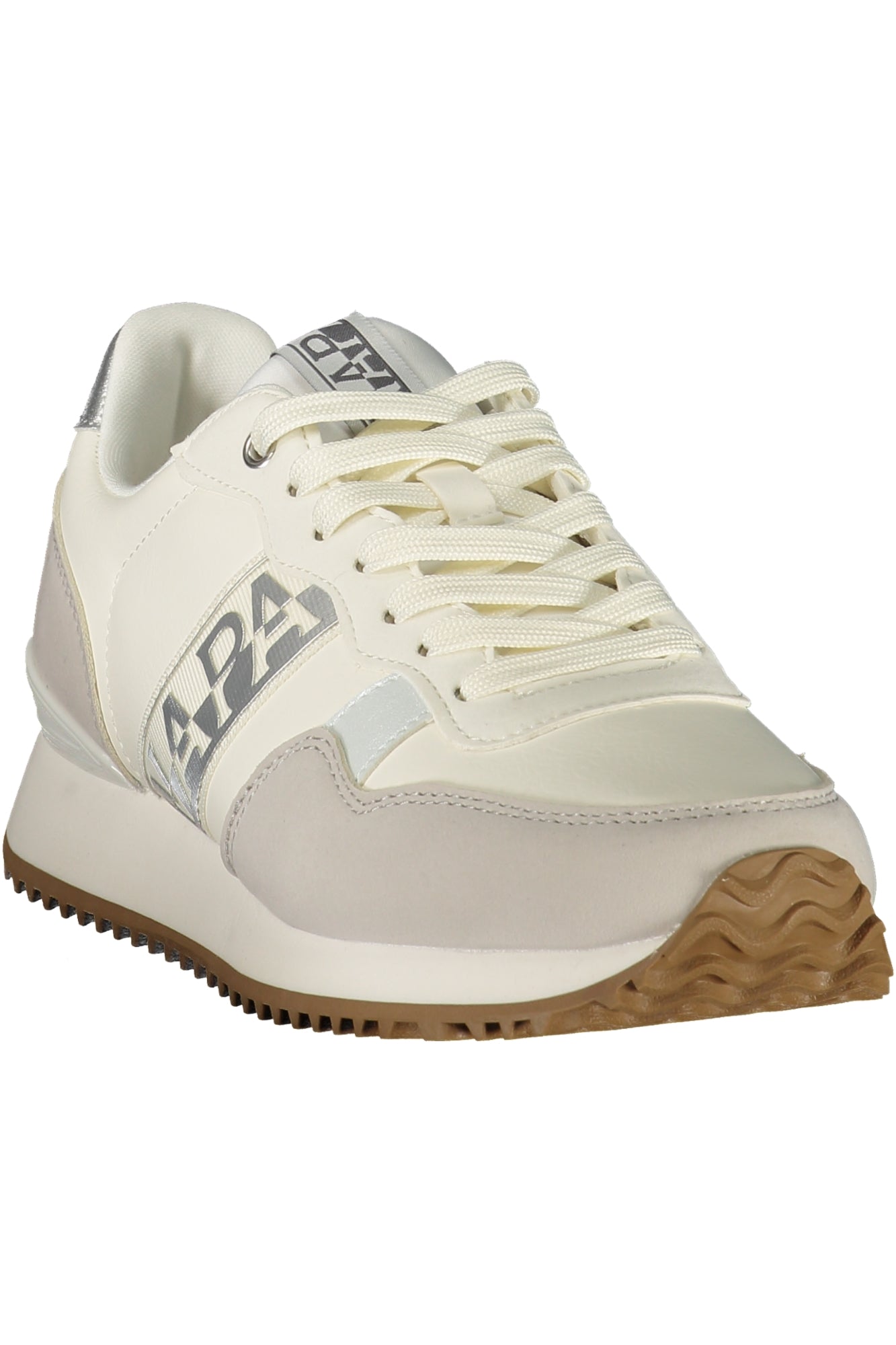 NAPAPIJRI SHOES Damen Sneaker – Sportschuh mit Schnürsenkeln Weiß