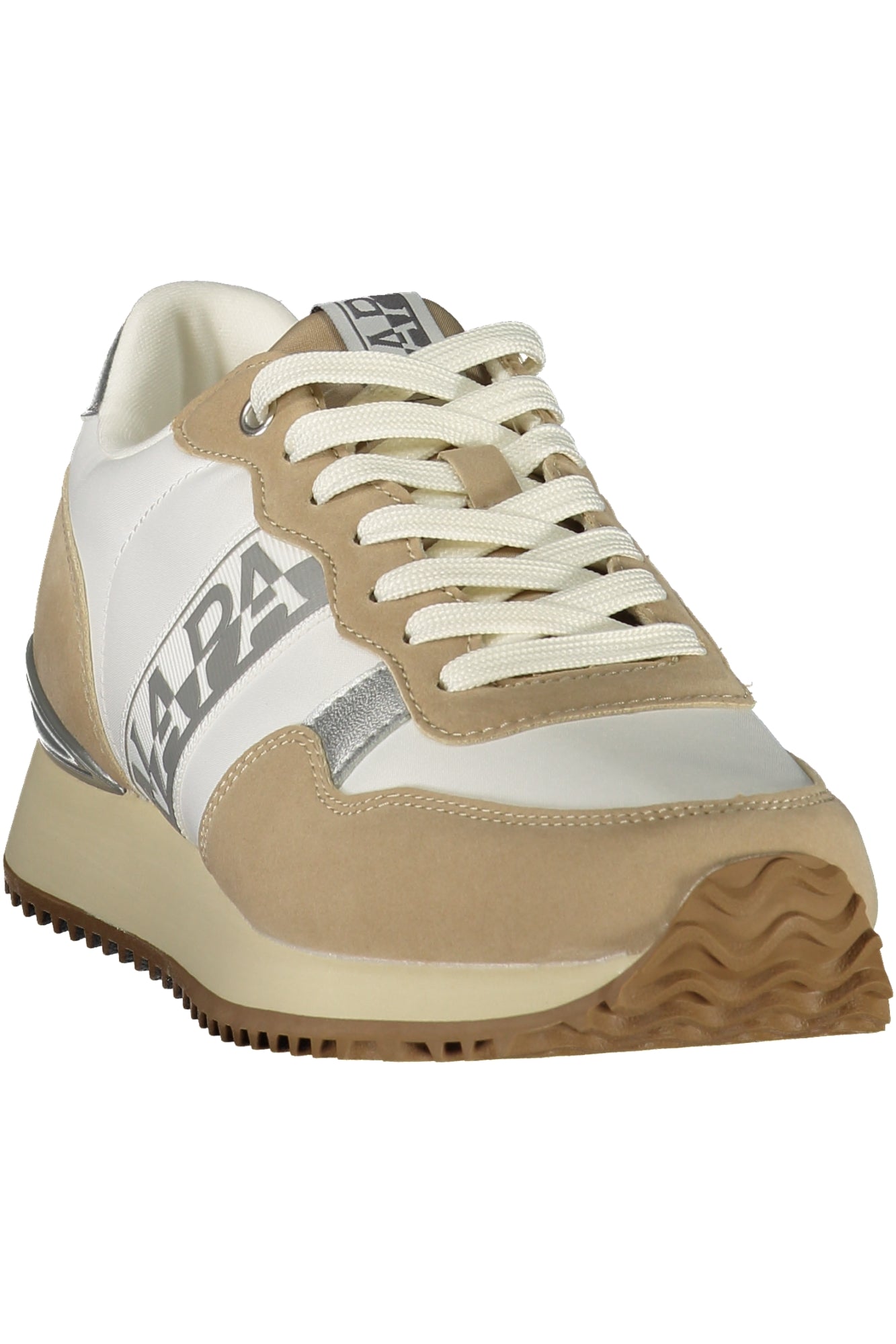 NAPAPIJRI SHOES Damen Sneaker – Sportschuh mit Schnürsenkeln Weiß