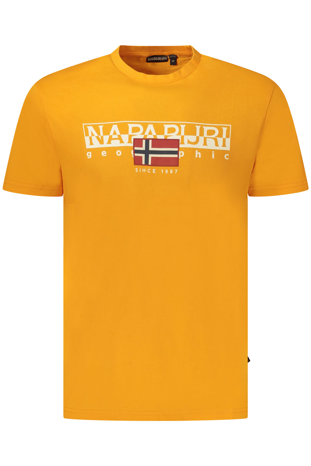 Napapijri Herren Kurzarm-T-Shirt Orange