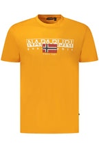 Napapijri Herren Kurzarm-T-Shirt Orange