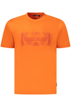 Napapijri Herren Kurzarm-T-Shirt Orange