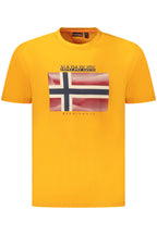 Napapijri Herren Kurzarm-T-Shirt Orange