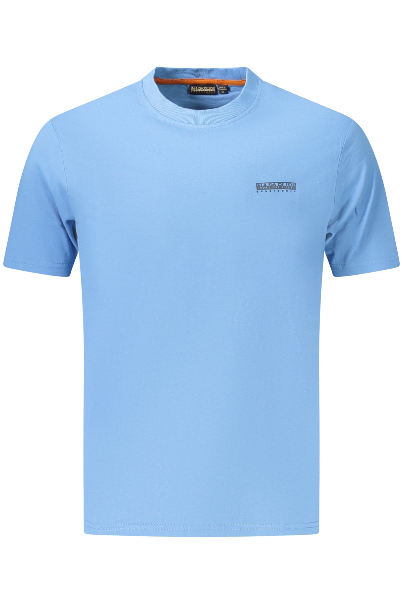 NAPAPIJRI Herren T-Shirt – Kurzarm, aus Baumwolle | T-Shirts Hellblau