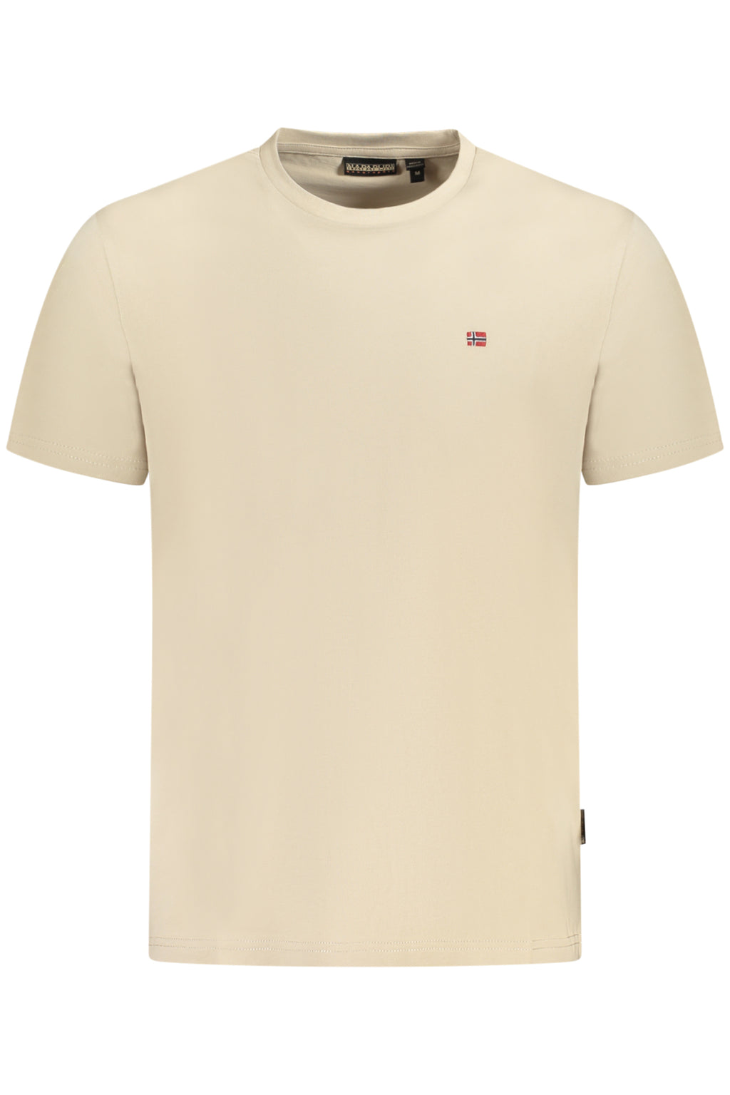 NAPAPIJRI KURZARM-T-SHIRT HERREN BEIGE