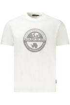 NAPAPIJRI KURZARM-T-SHIRT HERREN WEISS