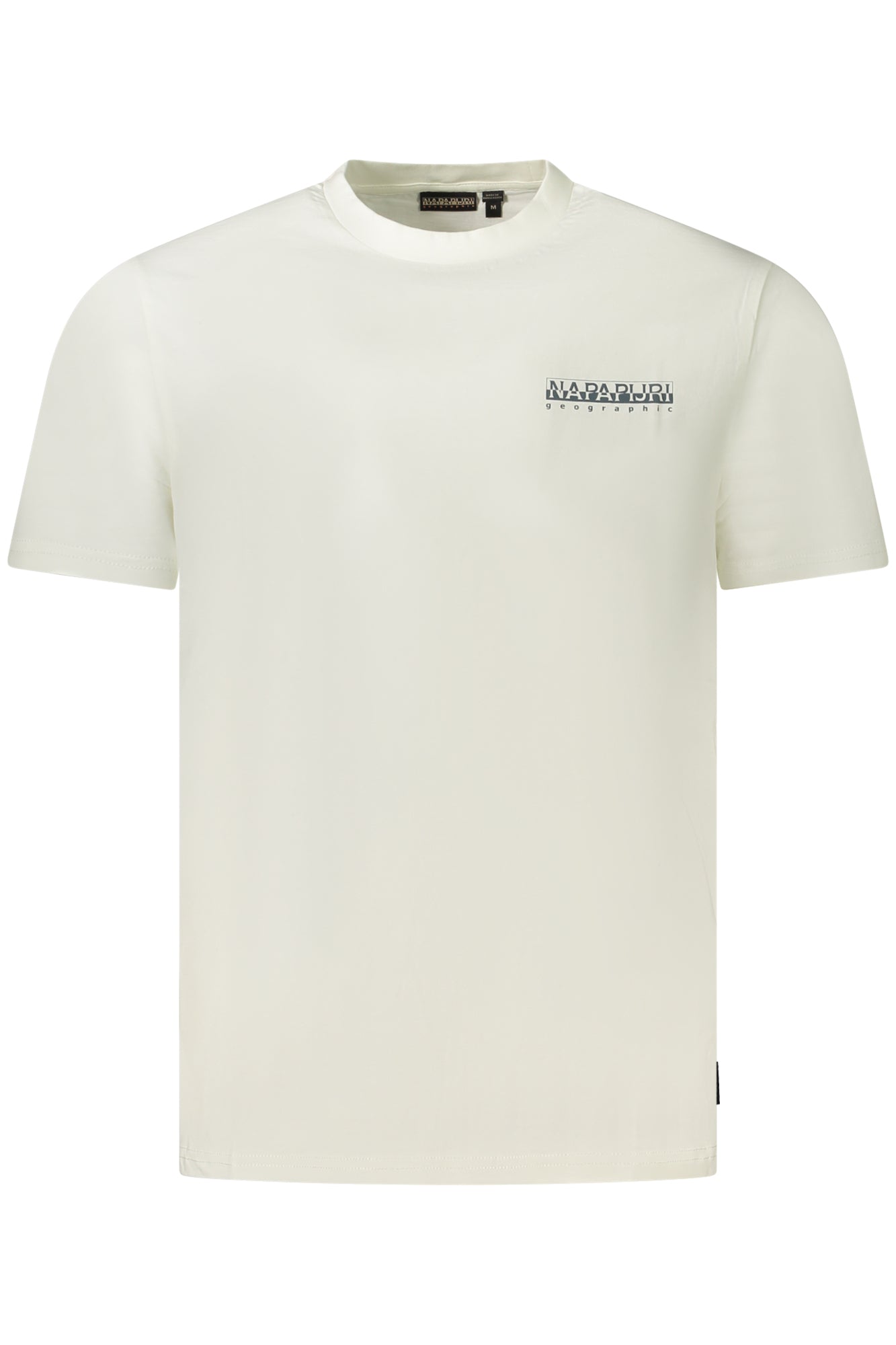 Napapijri Kurzarm-T-Shirt Herren Weiss Weiß Hauptbild