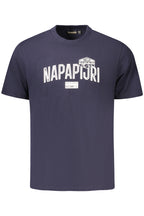 NAPAPIJRI HERREN KURZARM-T-SHIRT, BLAU