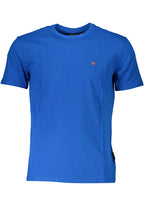 NAPAPIJRI HERREN-KURZARM-T-SHIRT BLAU