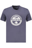 NAPAPIJRI KURZARM-T-SHIRT HERREN BLAU