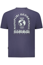 NAPAPIJRI KURZARM-T-SHIRT HERREN BLAU