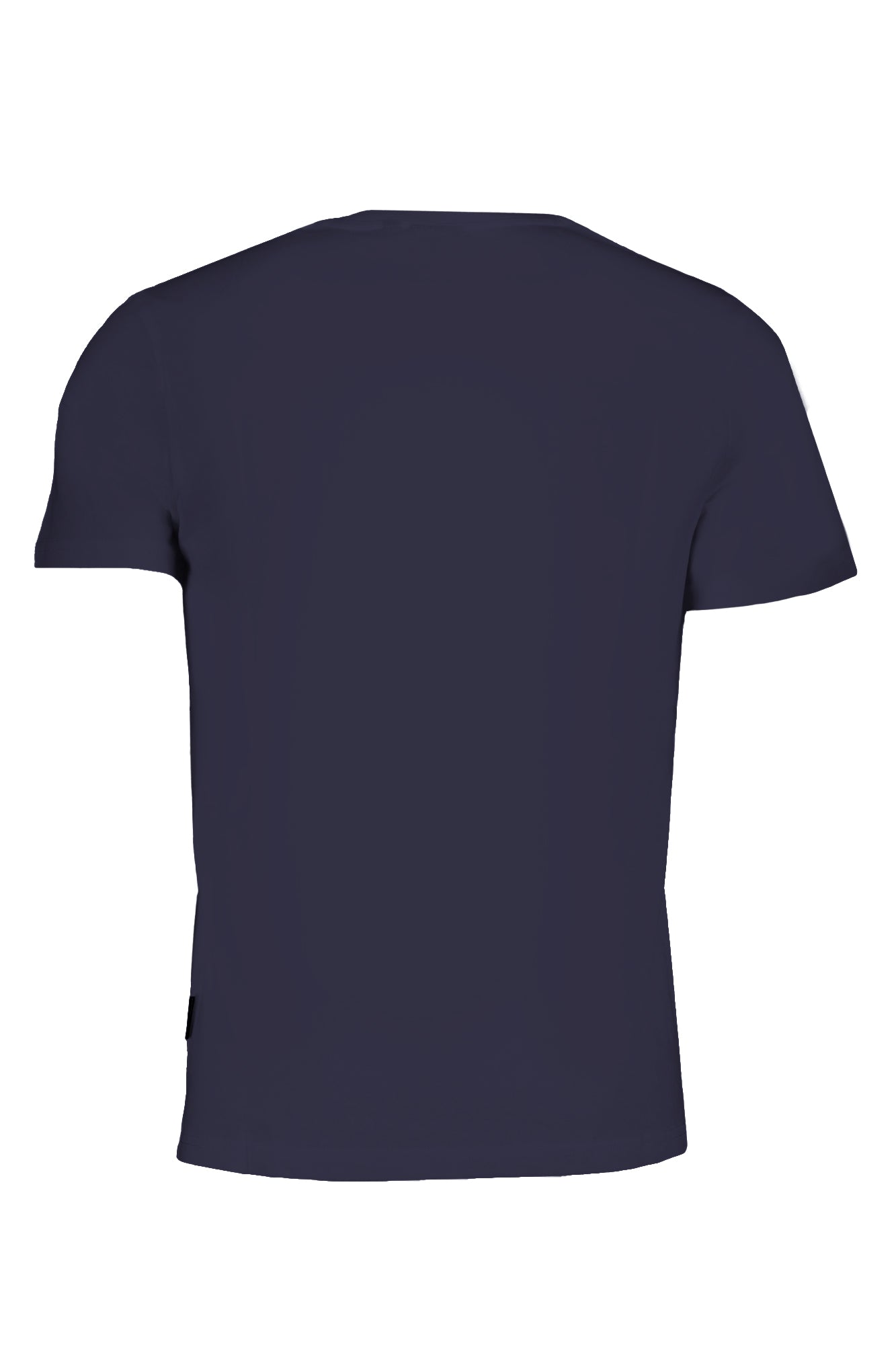 NAPAPIJRI Herren T-Shirt Grau – Kurzärmlig aus 100% Bio-Baumwolle Blau