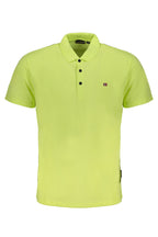 NAPAPIJRI GELBES KURZÄRMELIGES HERREN-T-SHIRT