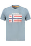 NAPAPIJRI Herren T-Shirt – Kurzarm, aus Baumwolle | T-Shirts Grau