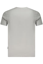NAPAPIJRI KURZARM-T-SHIRT HERREN GRAU