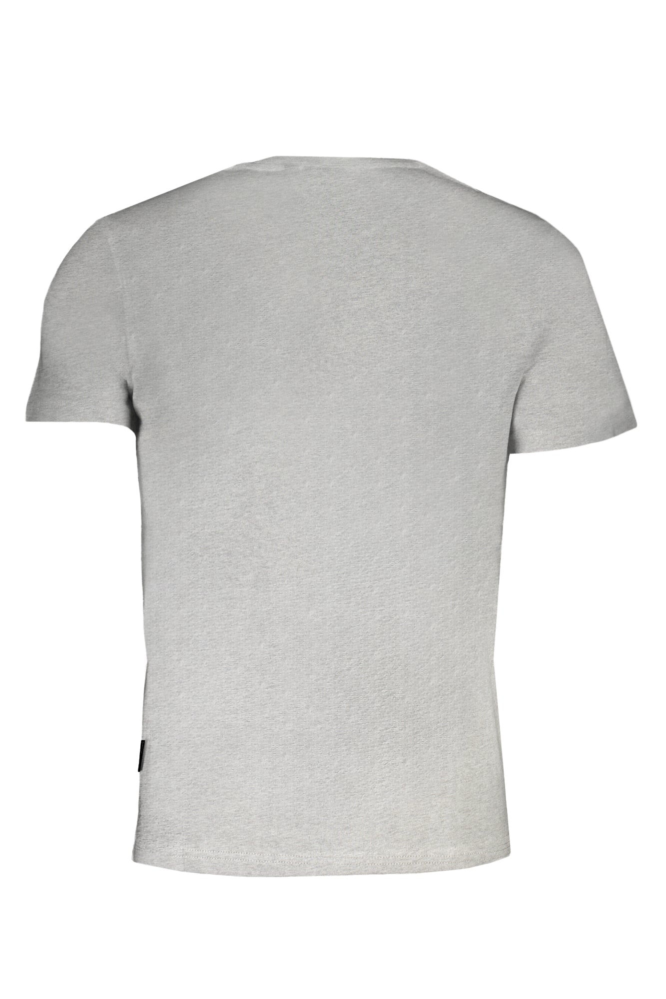 NAPAPIJRI Herren T-Shirt Grau – Kurzärmlig aus 100% Bio-Baumwolle Grau