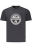Napapijri Kurzarm-T-Shirt Herren Schwarz Schwarz