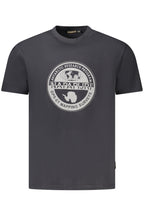 NAPAPIJRI KURZARM-T-SHIRT HERREN SCHWARZ