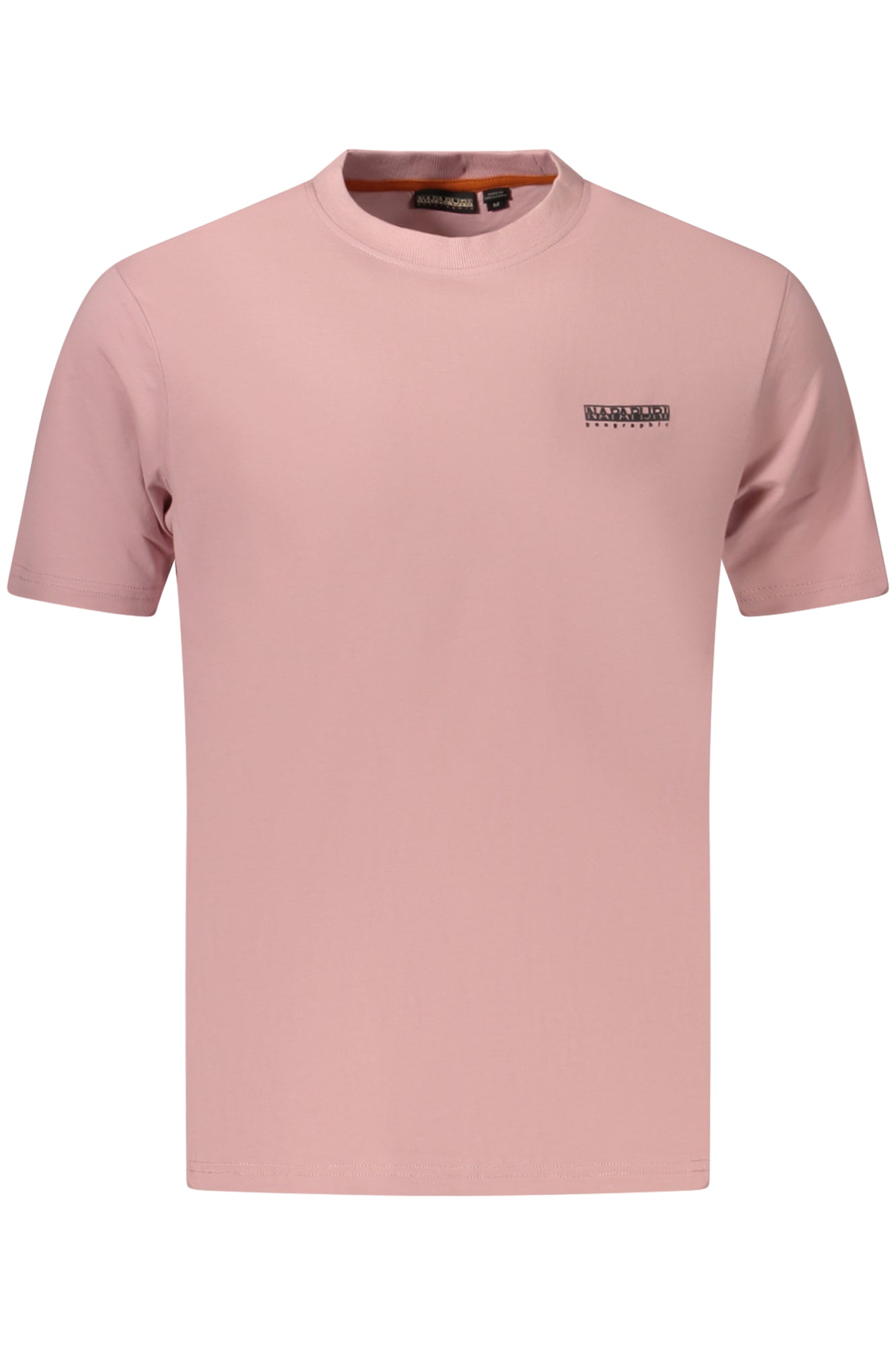 NAPAPIJRI Herren T-Shirt – Kurzarm, aus Baumwolle | T-Shirts Rosa