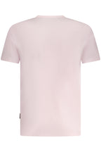 Napapijri Herren Kurzarm-T-Shirt Rosa