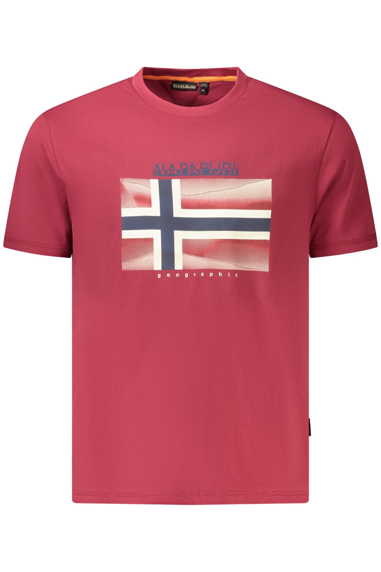 NAPAPIJRI KURZARM-T-SHIRT HERREN ROT Hauptbild