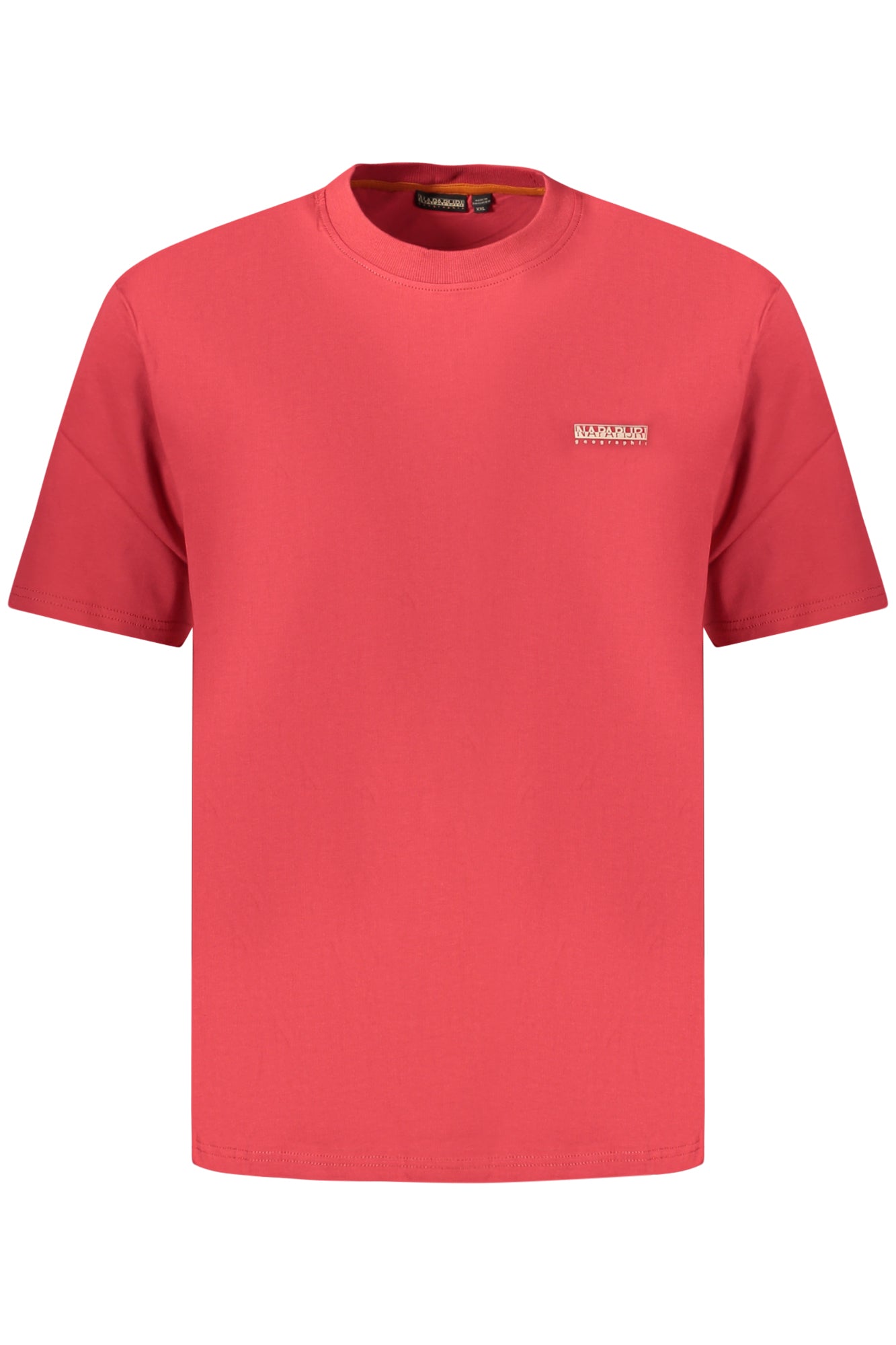 NAPAPIJRI Herren T-Shirt – Kurzarm, aus Baumwolle | T-Shirts Rot