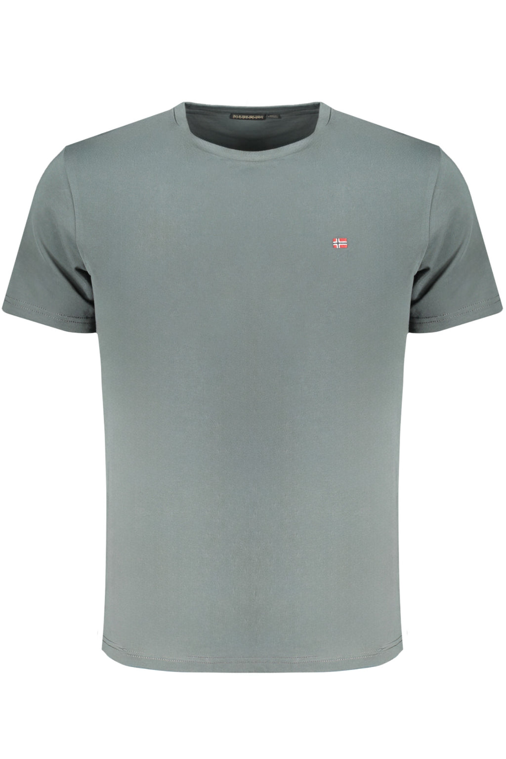 NAPAPIJRI GRÜNES KURZARM-T-SHIRT FÜR HERREN