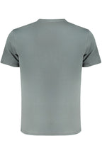 NAPAPIJRI GRÜNES KURZARM-T-SHIRT FÜR HERREN