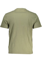 NAPAPIJRI GRÜNES KURZARM-T-SHIRT FÜR HERREN