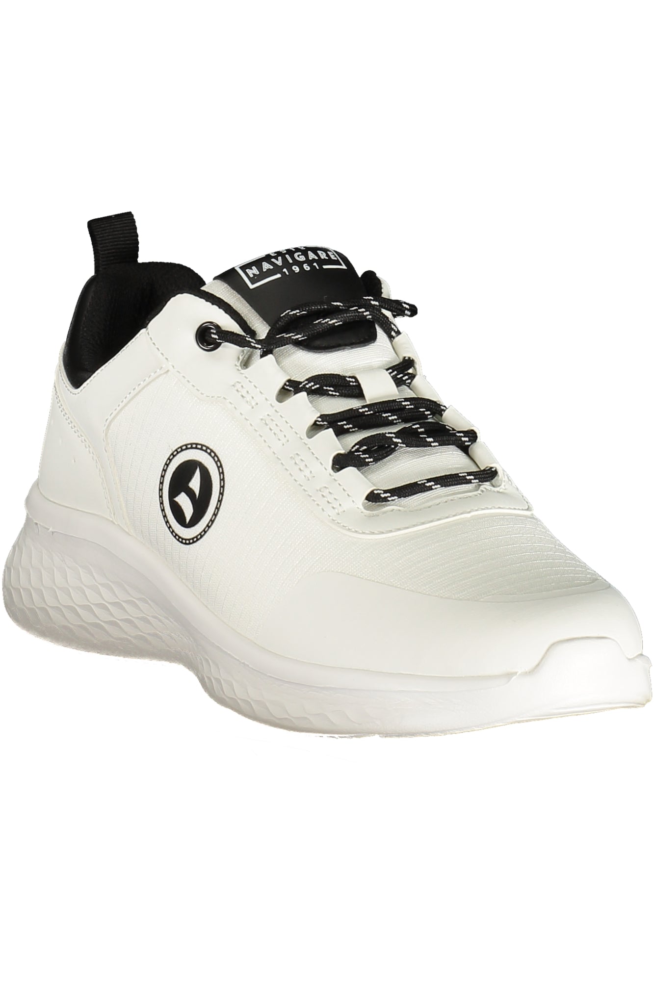 NAVIGARE Herren Sneaker – Sportschuh mit Schnürsenkeln Weiß