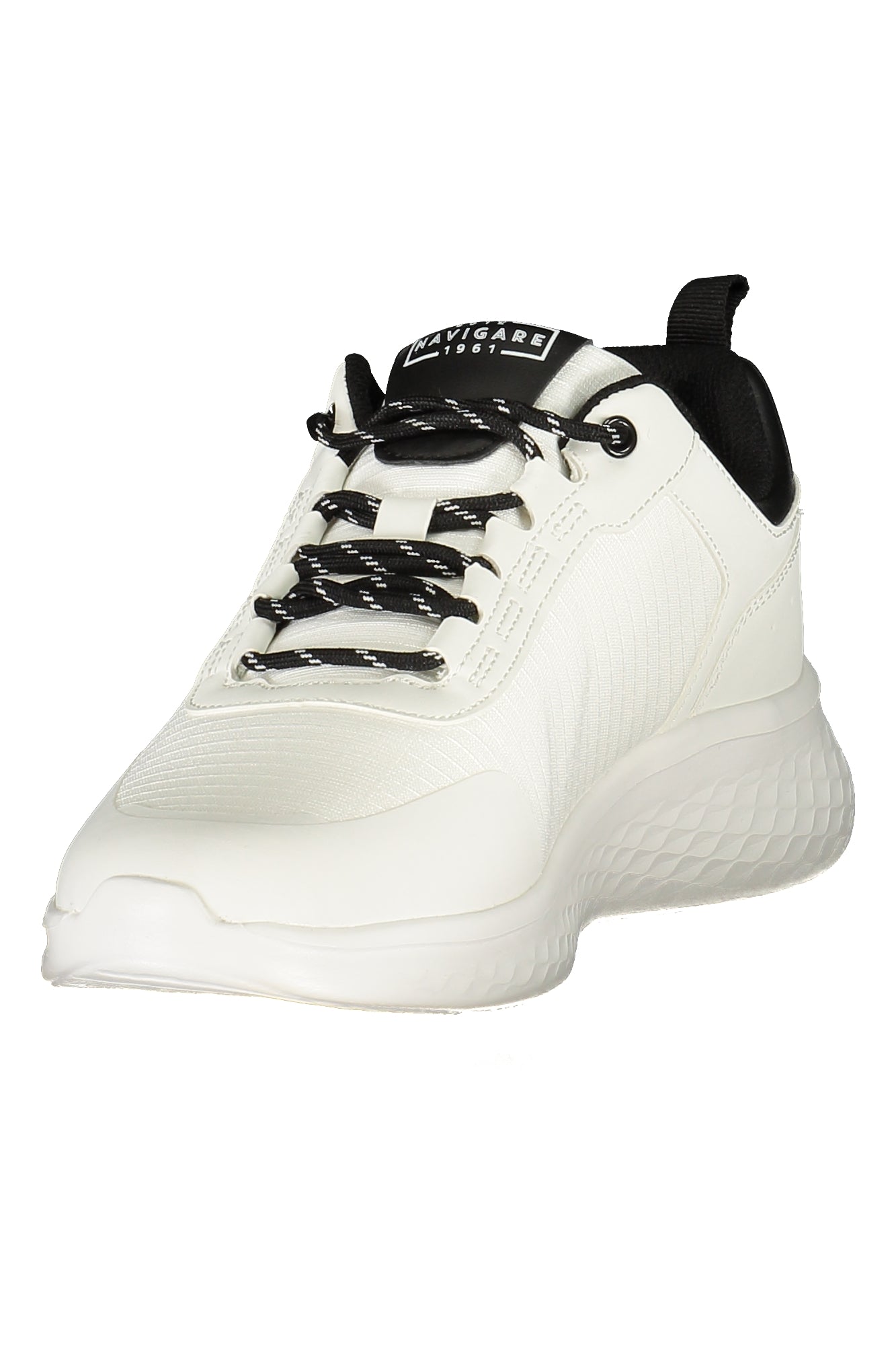 NAVIGARE Herren Sneaker – Sportschuh mit Schnürsenkeln Weiß