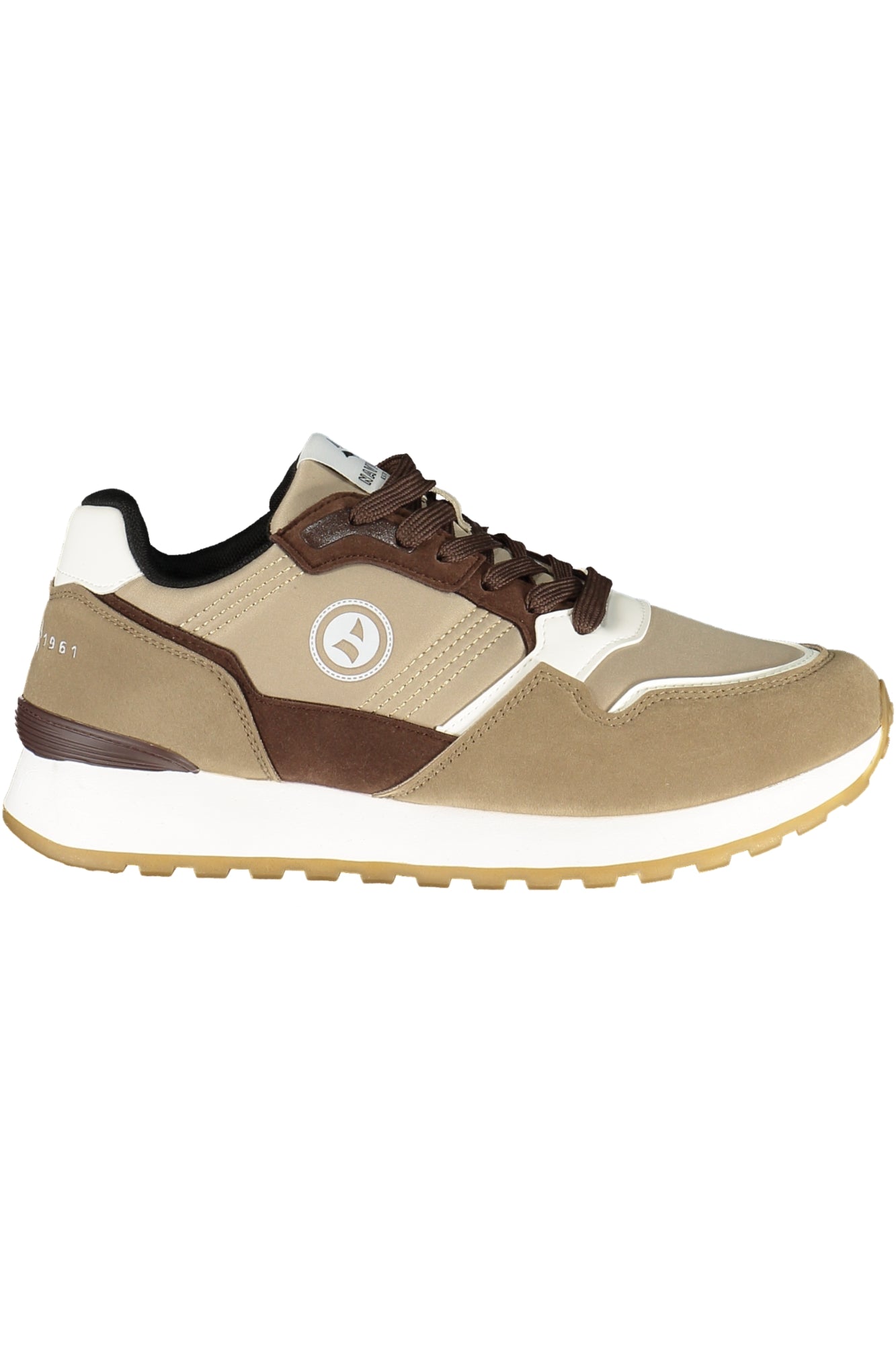 NAVIGARE Herren Sneaker – Sportschuh mit Schnürsenkeln Braun