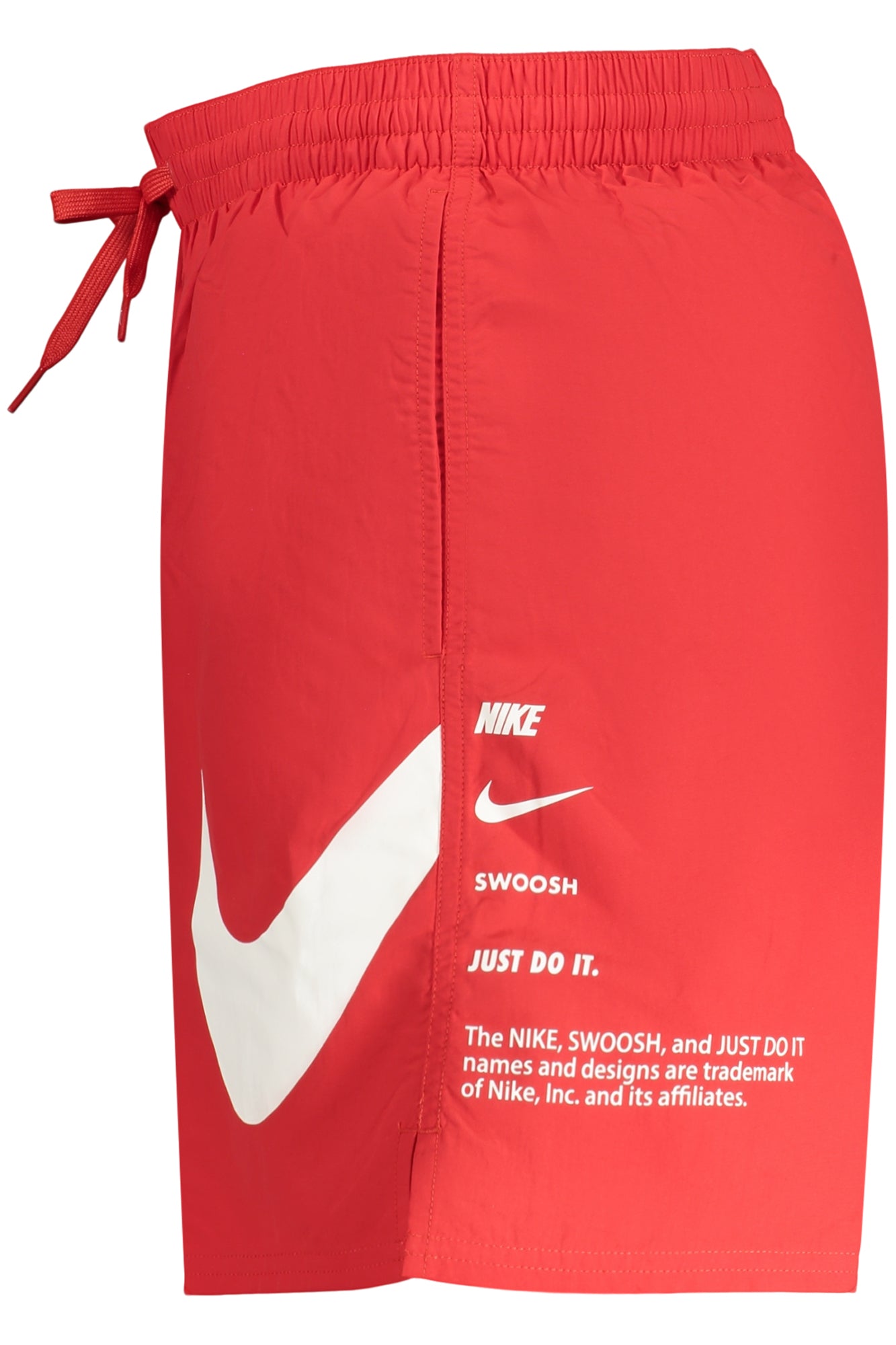 NIKE Herren Bademode – mit elastischem Bund, mit Taschen Rot